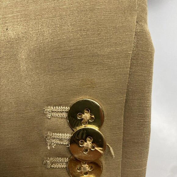 Veronica Beard Women’s Izara Dickey Blazer Jacket – Gold – Size 4 - Picture 8 of 14